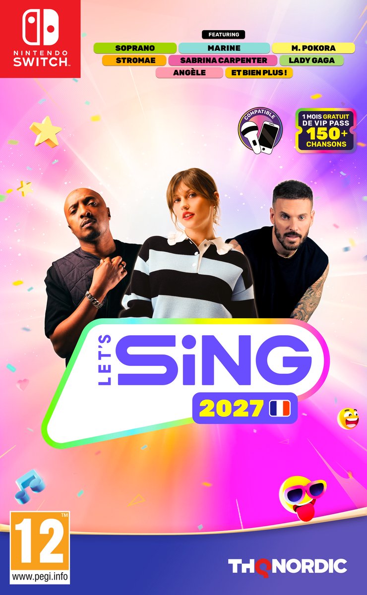 Let's Sing 2027 - Solus - Frans - Nintendo Switch