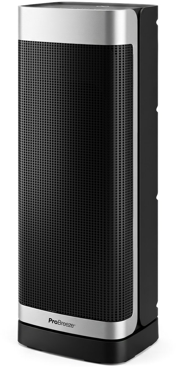 Pro Breeze Therma Cube Keramische Ventilatorkachel 2000W - Zwart