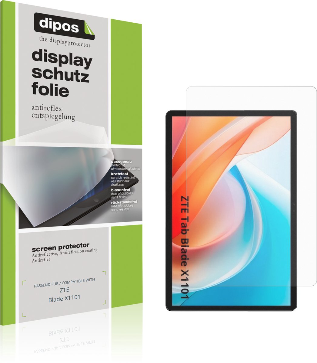 dipos – 2x Matte Beschermfolie geschikt voor ZTE Blade X1101 | Krasbestendige & antireflecterende Screenprotector Ultra-Thin