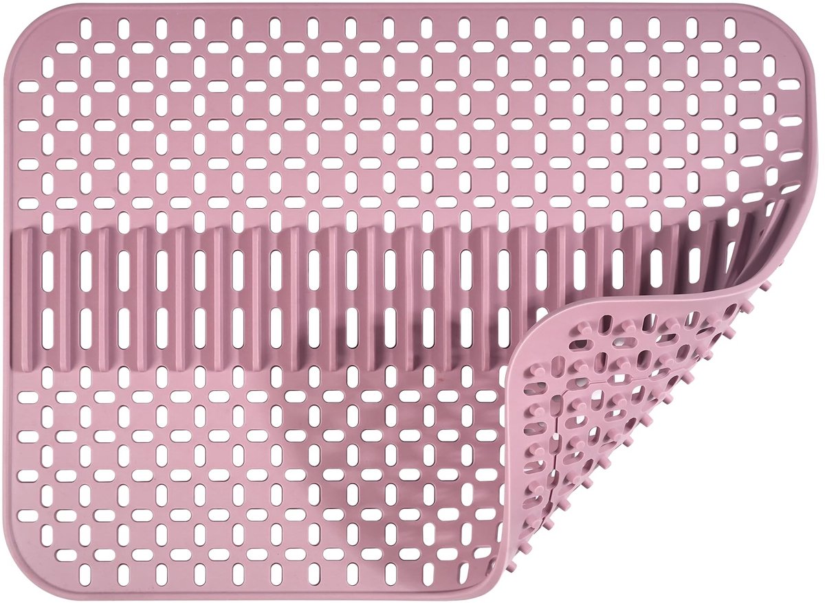 Solidchoice - Siliconen Drainer Mat voor Keuken en Spoelbak 43 x 32 cm