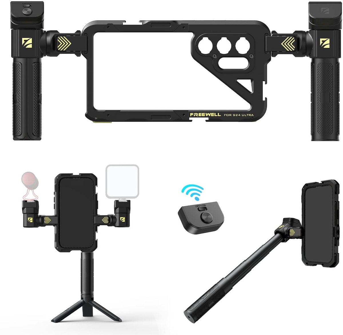 Solidchoice - Smartphone Cage voor Samsung S24 Ultra zonder Gereedschap