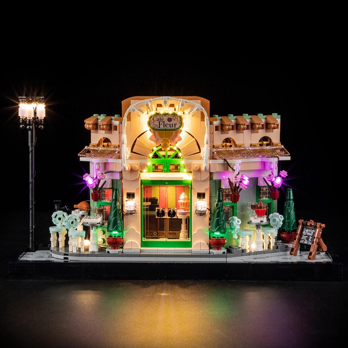 Solidchoice - LED Verlichtingsset voor Franse Café Bouwstenen