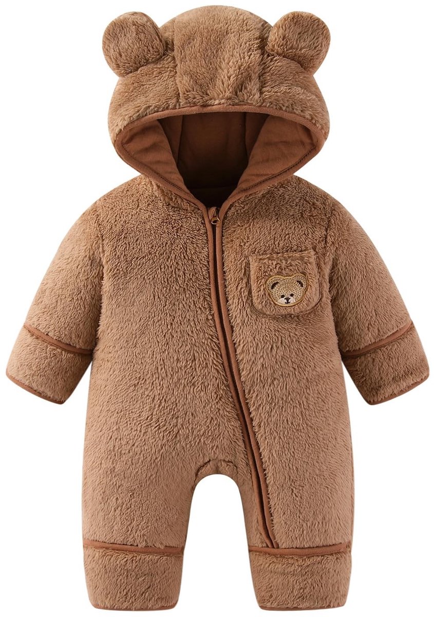 Solidchoice - Unisex Baby Winter Snowsuit met Kap