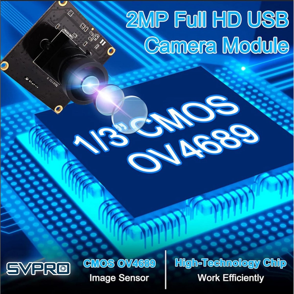 Solidchoice - 2MP USB Camera Module met Hoge Snelheid