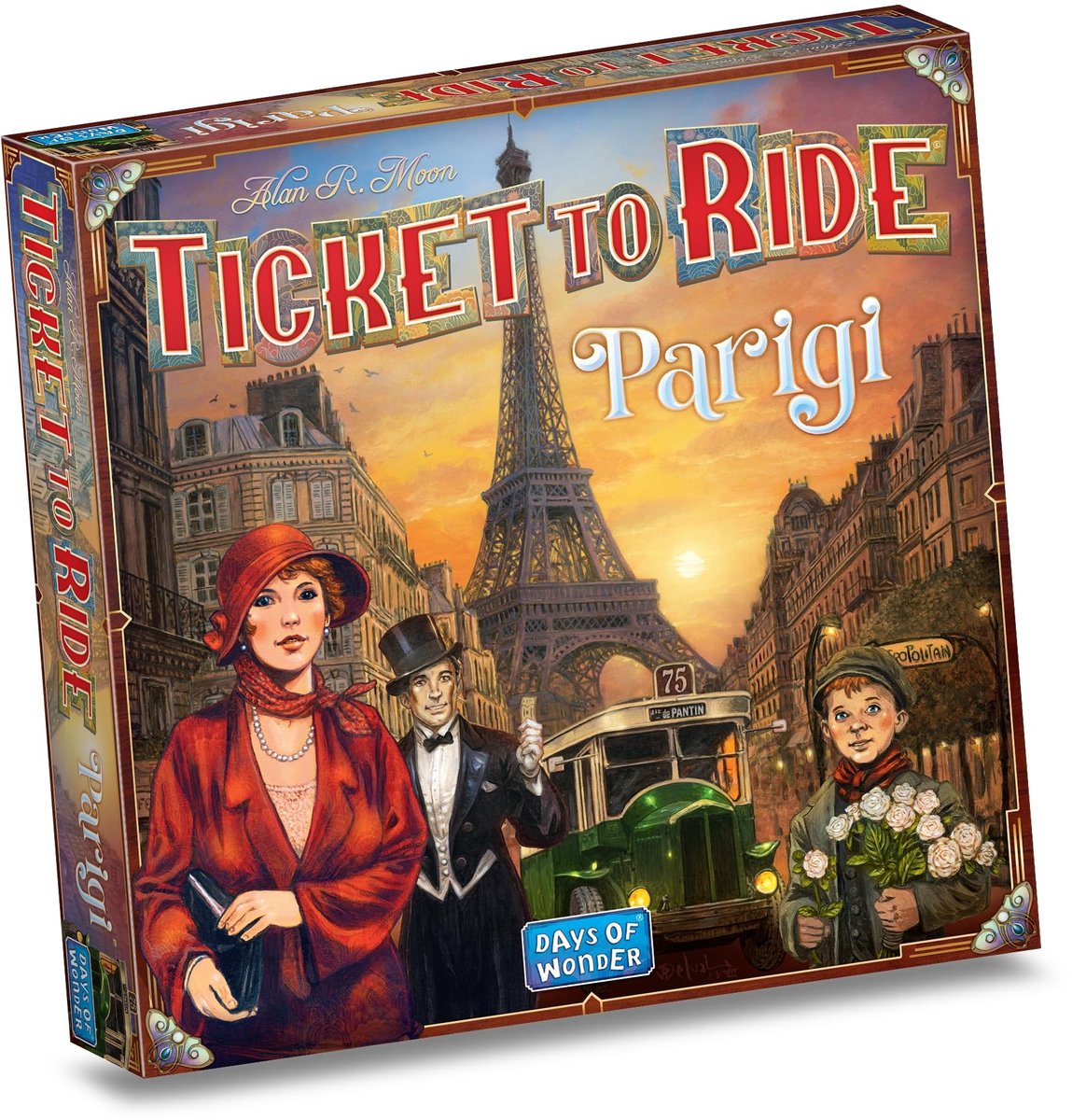 Solidchoice - Ticket to Ride: Parijs Bordspel