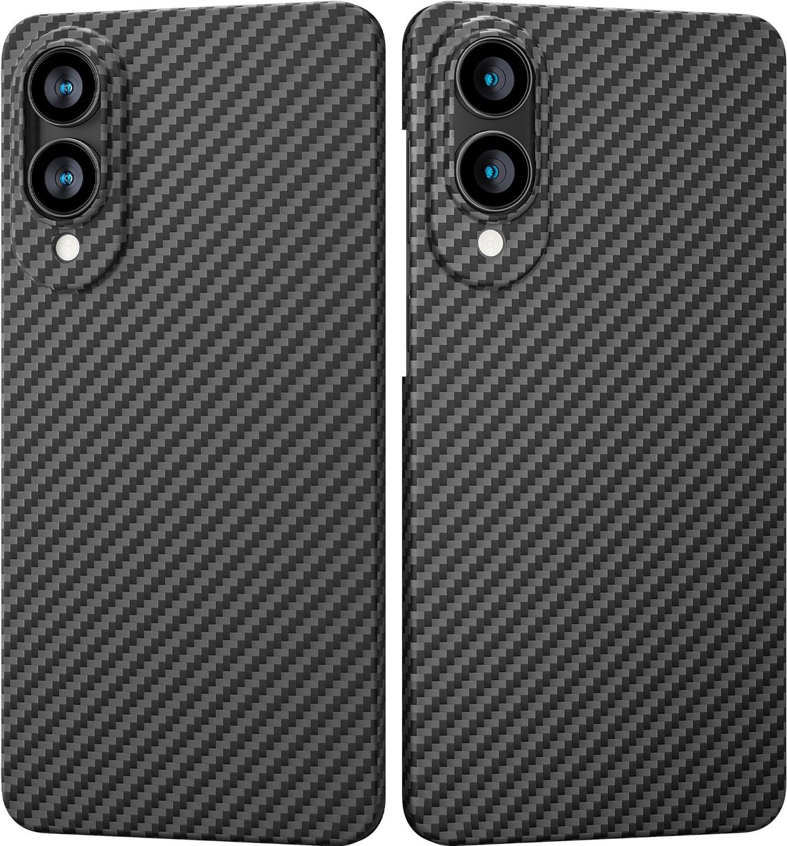 Solidchoice - Aramidevezel Case voor Samsung Galaxy S25 Edge, Ultra Dunne en Duurzame Bescherming