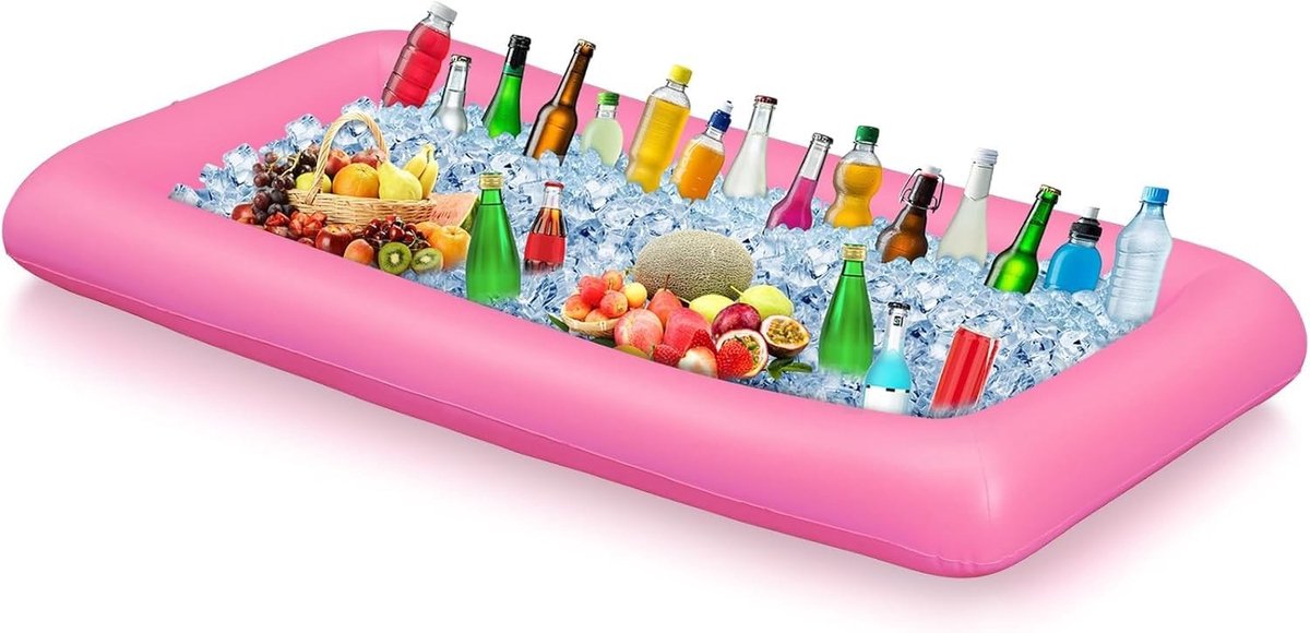 Solidchoice - 2-in-1 Opblaasbare Drinkhouder met 8 Vakken