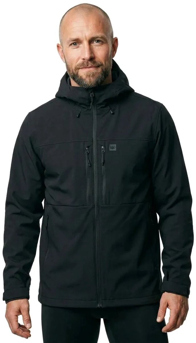 Salty Crew Long Range Jas Man Zwart