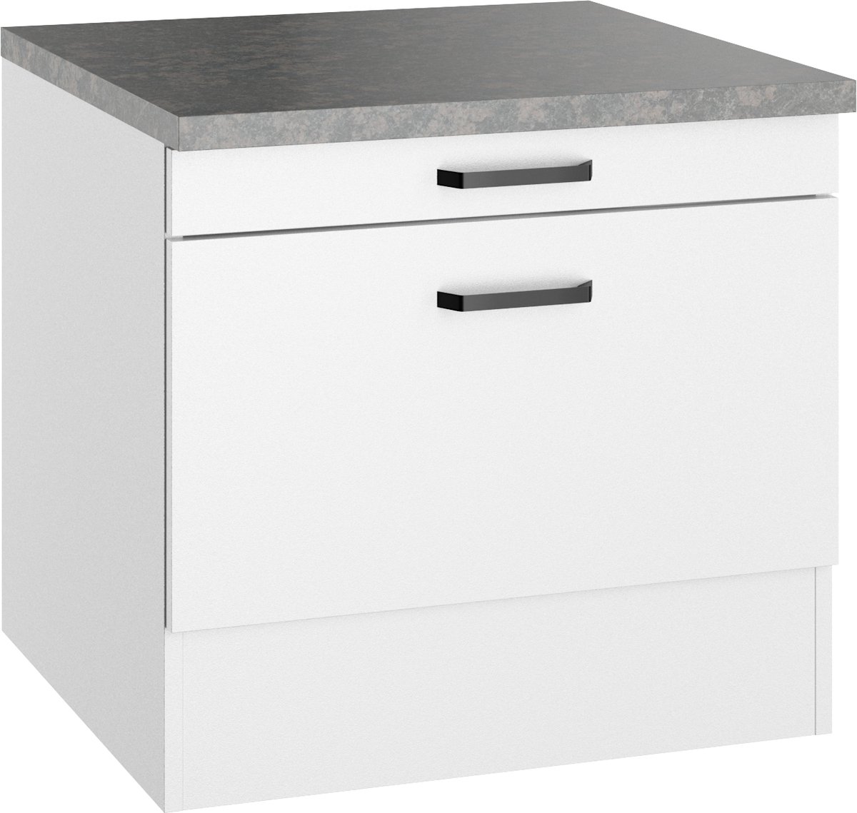 Optifit MUBO wasmachine onderkast wit met lades