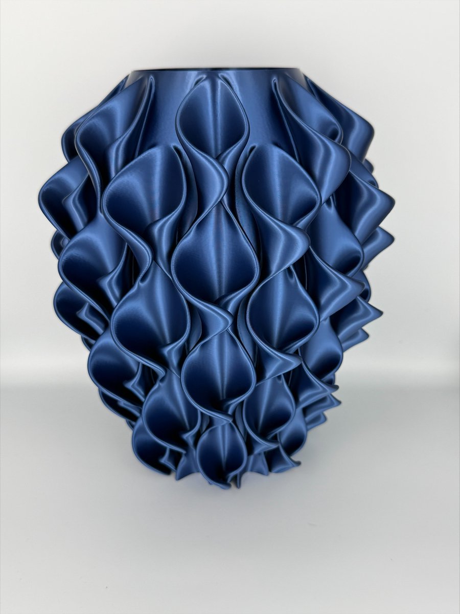 Vaas - Lelie - Donkerblauw - Lelievaas
