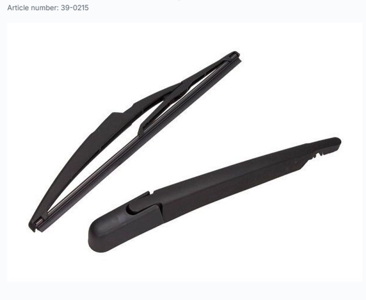 MAXGEAR Achterruitenwisserarm 39-0215 | OEM 6422.37 | 6429.JR | 1607383080 | Geschikt voor Peugeot 308 I, 308 SW I, 508 SW I, Citroën C1 I, Peugeot 107, Toyota Aygo | Inclusief Wisserblad