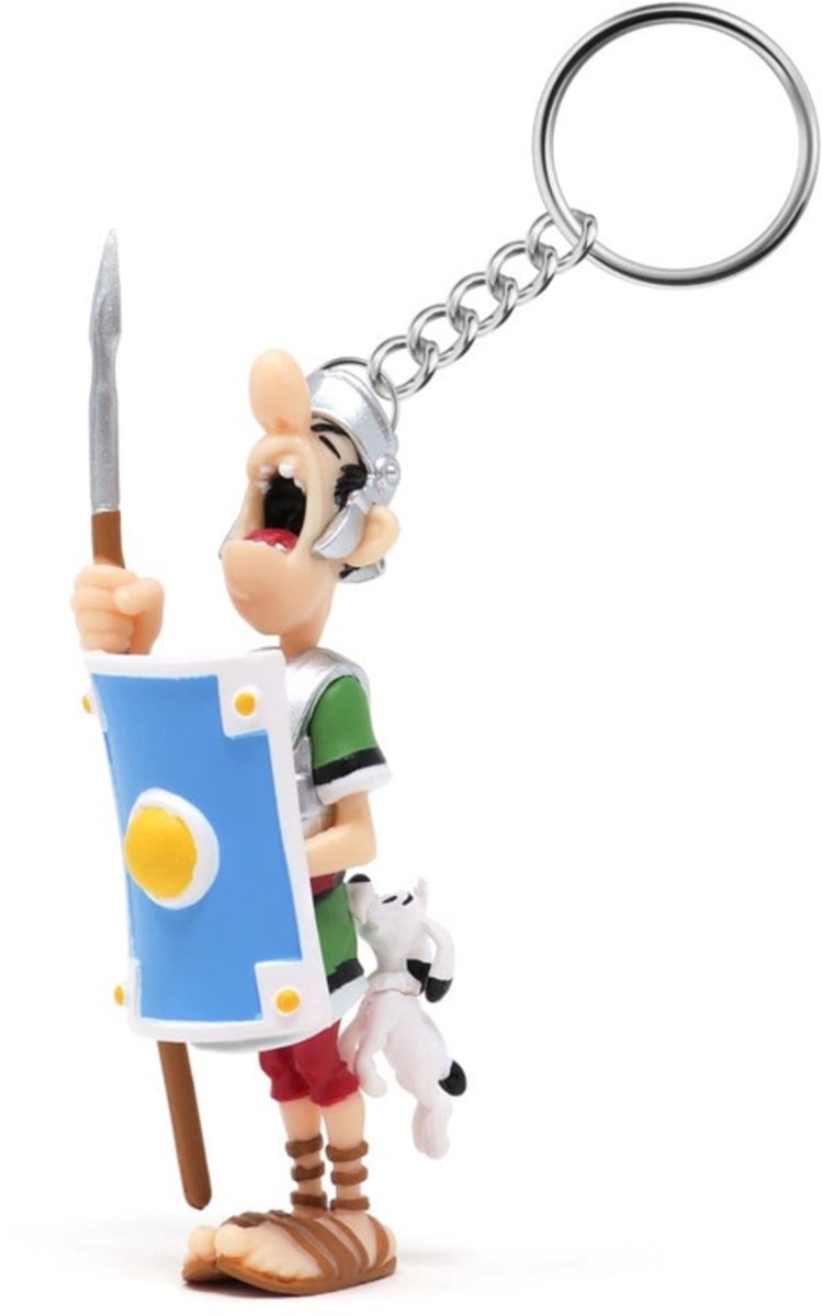 Plastoy Asterix Keychain Roman Bitten by Dogmatix Keyrings