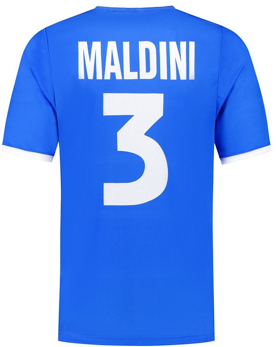 Italie Voetbalshirt Maldini Thuis- Maat XXL