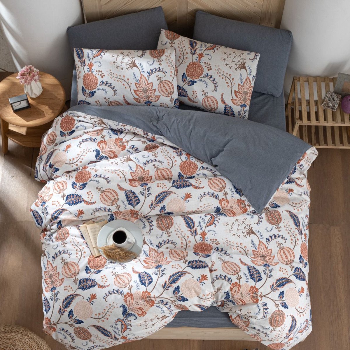 Dekbedovertrekset - Lits-Jumeaux - 240x220+ 2 kussenslopen 60x70 - Etro