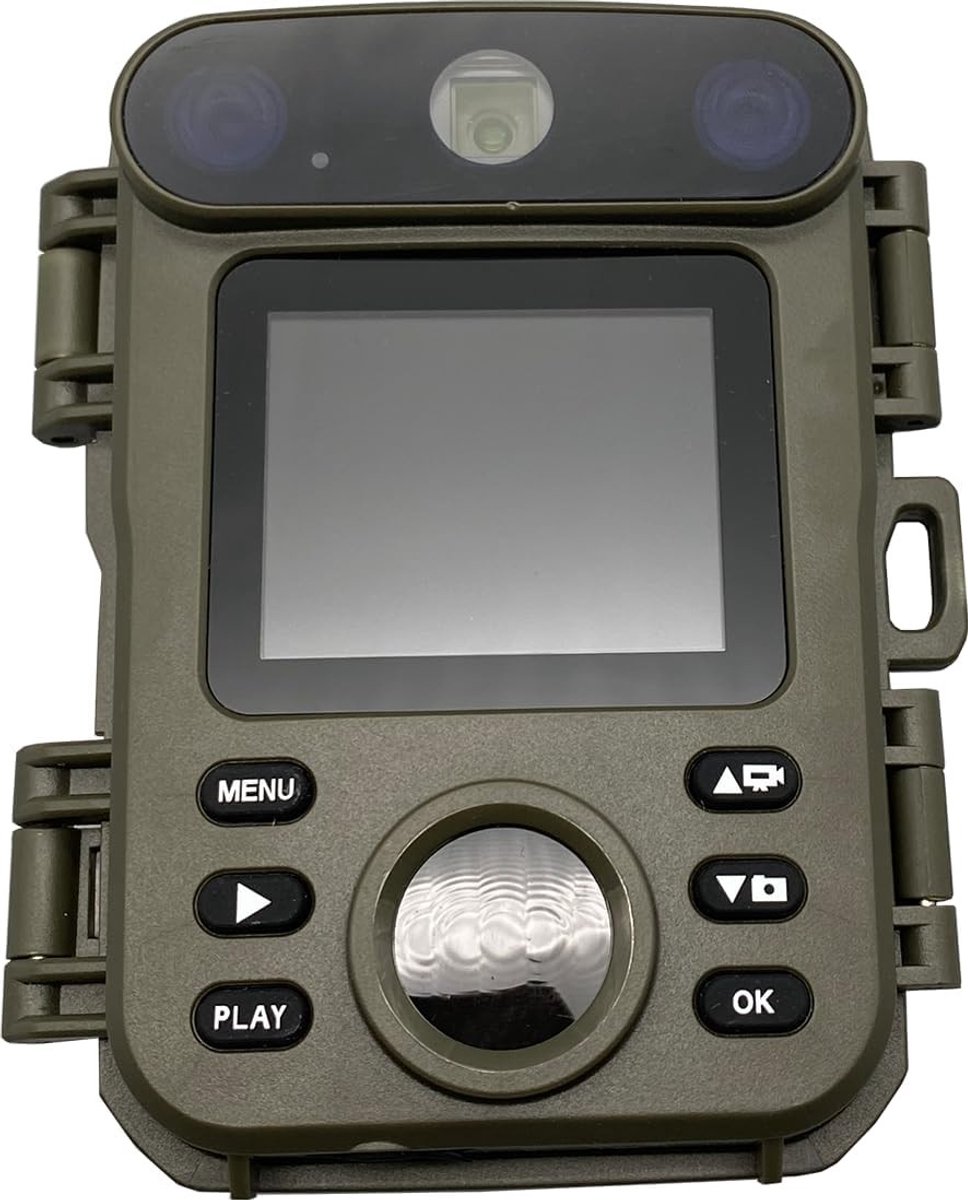 Mini-Wildcamera - Zwart - Compact - Full HD met Nachtzicht - Voor Jacht en Bewaking