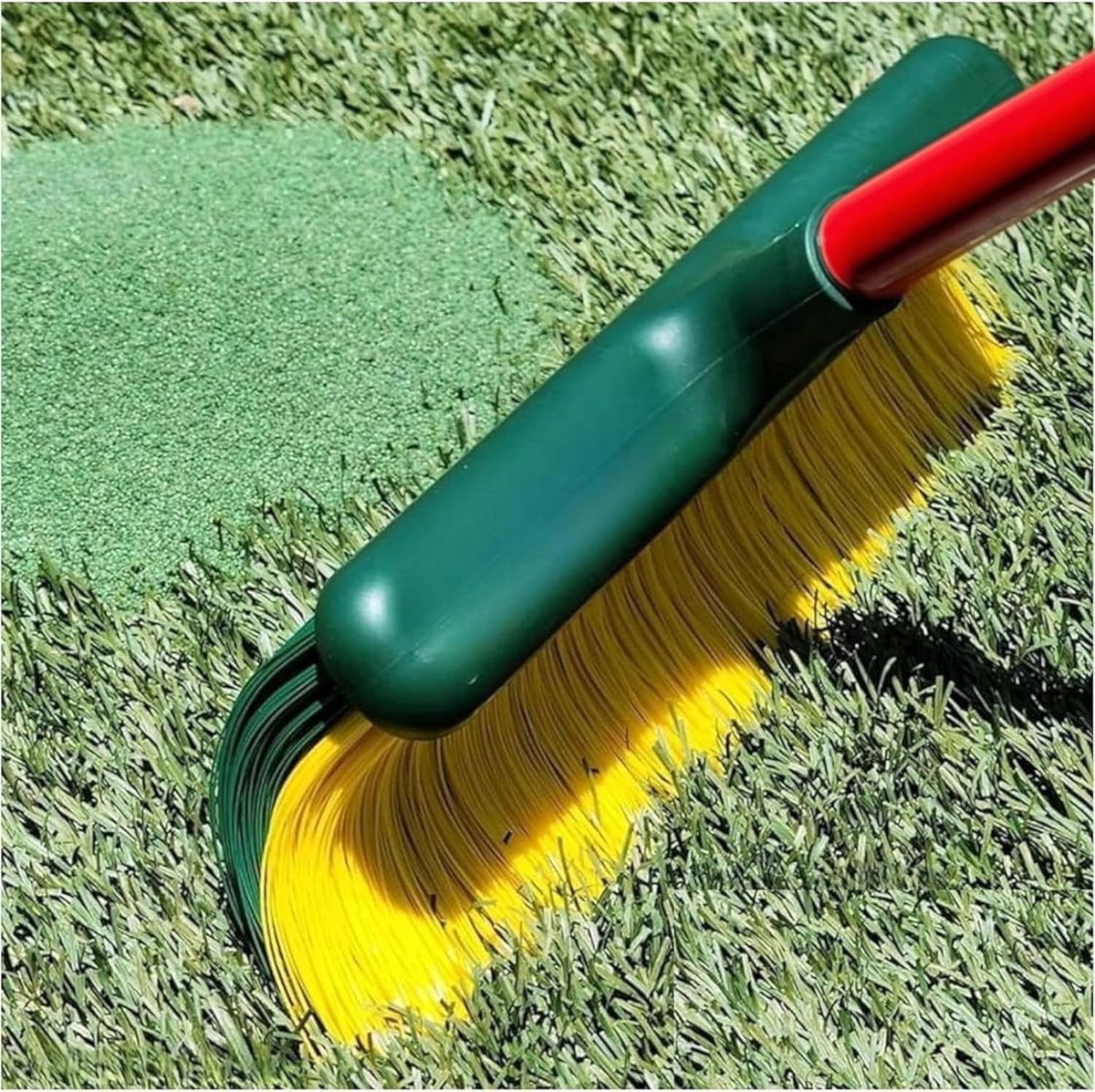 Kunstgrasborstel - Kunstgras Borstel - Zonder Steel - Duurzame Borstelharen - Voor Tuin en Terras