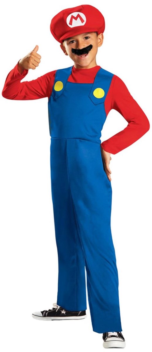 Nintendo Super Mario Brothers Mario kostuum voor kinderen