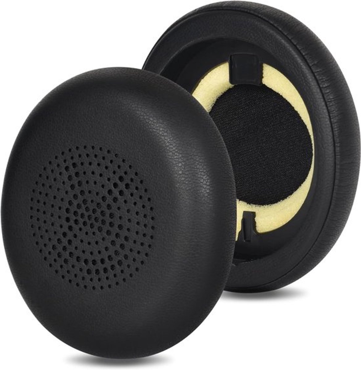 Vervangende Oorkussens voor Evolve2 65 (65MS 65UC USB) - Evolve2 40 (40UC 40MS USB) - Elite 45H Draadloze On-Ear Hoofdtelefoon - Zachte Proteïne Leren Vervangpads