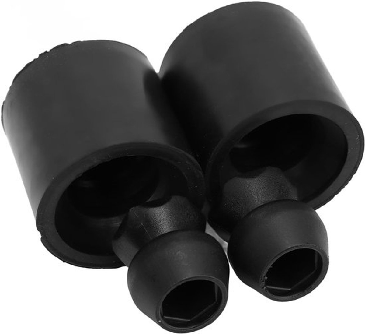 Rubber Deurstopper Bumper Set voor Camperdeur - Deformatiebestendig - Beschermende Rubberen Deurstopper Bumper Kit