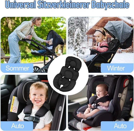 Universele Zitverkleiner Baby voor Kinderstoel Autostoel en Hoge Stoel Comfortabel en Ademend — afbeelding 2
