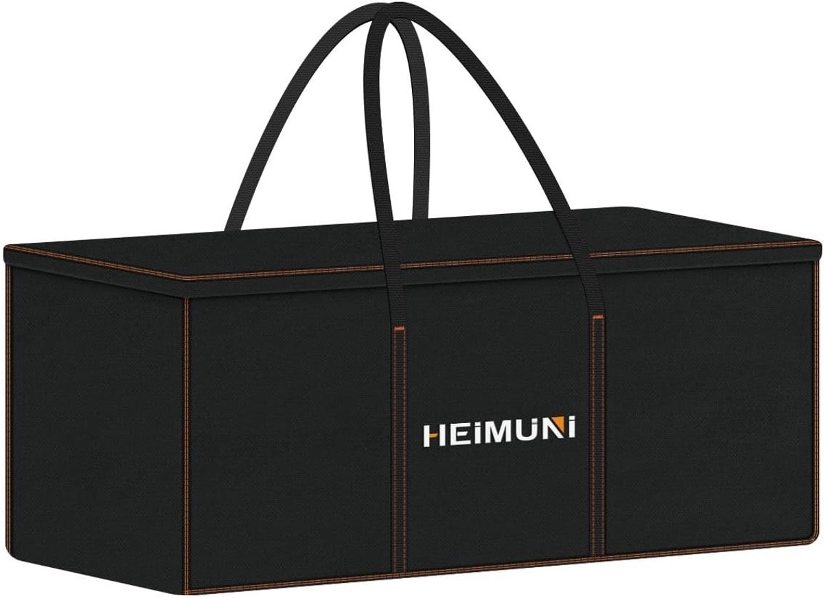 Beschermhoes voor Tuinkussens - Grijs - 100 x 33 x 55 cm - 420D Oxford Materiaal - Voor Meubelkussens en Diverse Artikelen