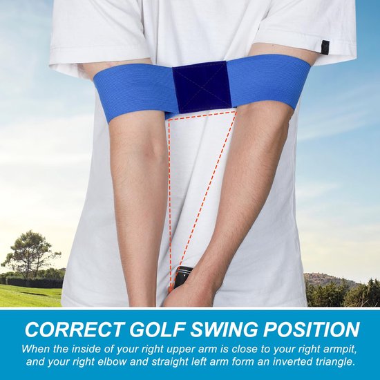 Golf Swing Trainer voor Correcte Houding, Donkerblauw van GOLF — afbeelding 5