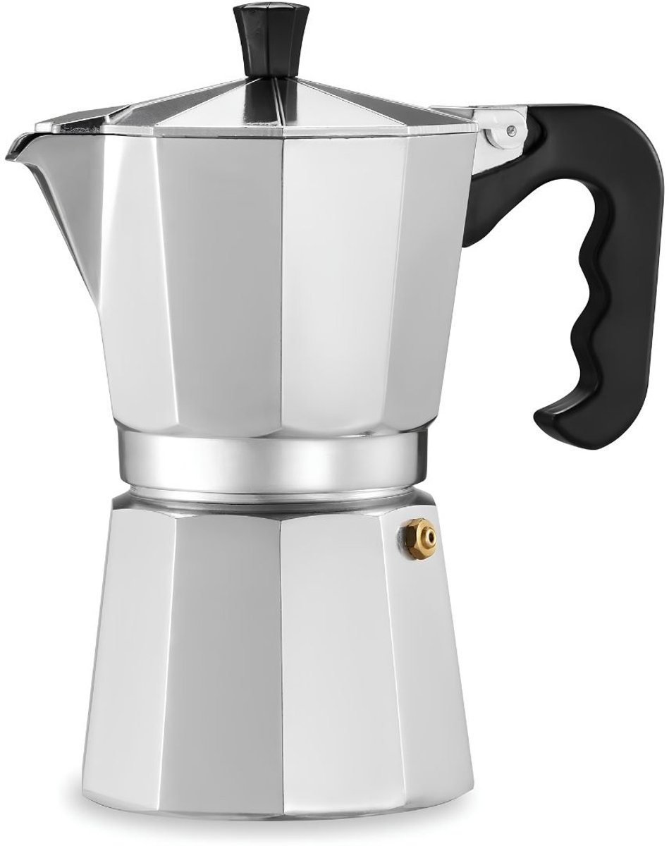 LNMsolutions® Percolator - Bialetti - Geschikt voor Inductie - Zilver - 12cm x 18cm x 22cm