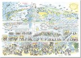 Legpuzzel Vliegveld getekend door Fabio Vettori 1080 stukjes