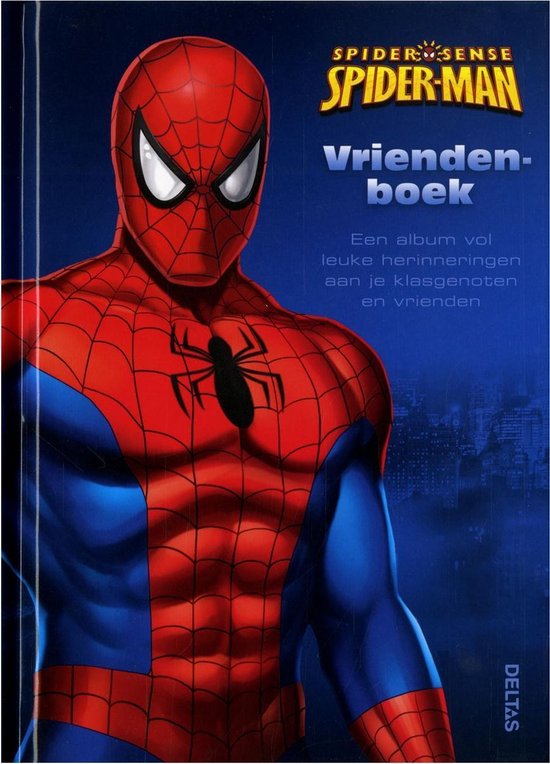 Cover van het boek 'Spider-man vriendenboek'