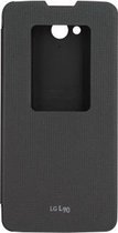 LG Quick Window flipcover voor LG L90 - Zwart