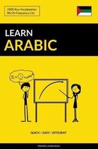Learn Arabic - Quick / Easy / Efficient
