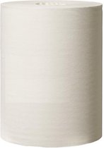 Poetsrol Blanco M-rol, 1-laags, wit, kernloos, 275 mtr x 21,5 cm, pak á 6 rollen
