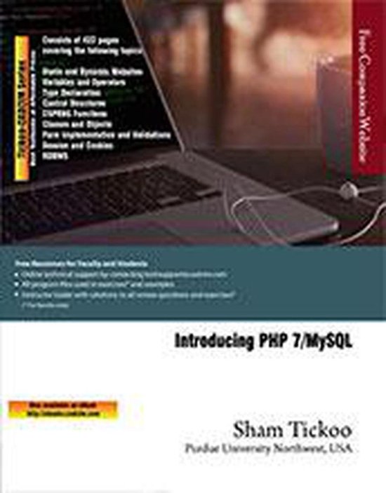 Introducing PHP 7/MySQL, Sham Tickoo | 9781942689713 | Boeken | bol.com