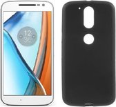 Motorola Moto G4 Smartphone hoesje Silicone Case Zwart