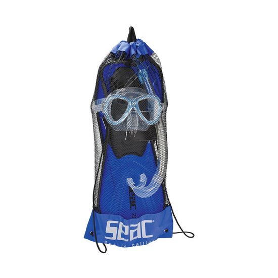 Seac Set Zoom, Snorkelset voor Volwassenen (Masker, Snorkel en