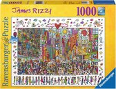 Ravensburger puzzel James Rizzi Times Square - Legpuzzel - 1000 stukjes