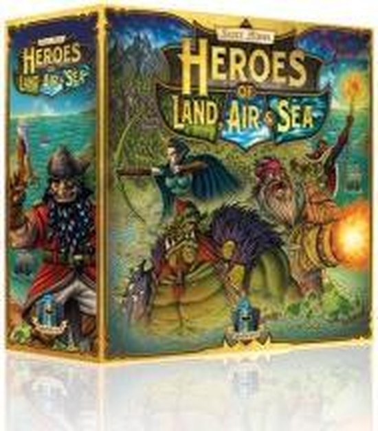 Thumbnail van een extra afbeelding van het spel Asmodee Heroes of Land Air & Sea - EN
