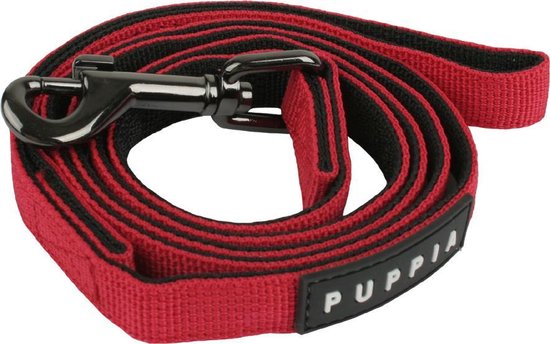 Puppia Hondenlijn - Rood - S: 10 mm x 116 cm