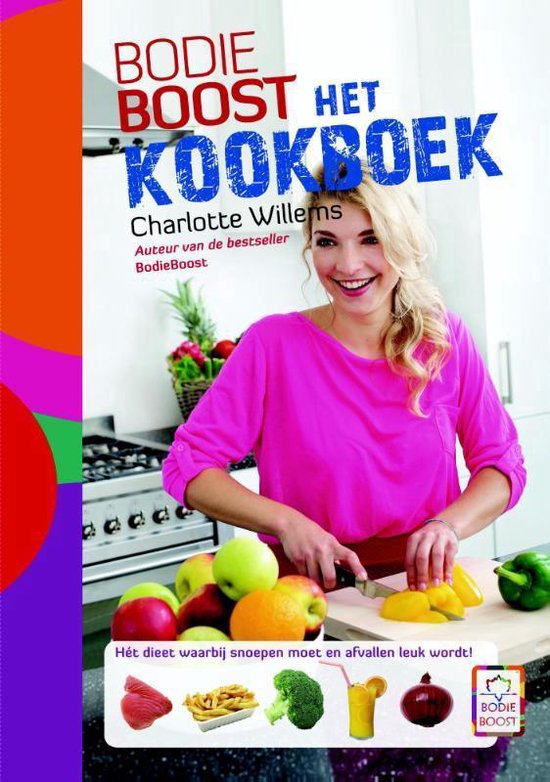 Cover van het boek 'BodieBoost - Het kookboek' van Charlotte Willems