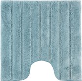 Casilin California - Anti-slip WC mat - Toiletmat met uitsparing - Ice Blue - 60 x 60 cm