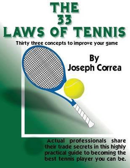 The 33 Laws of Tennis - cover
