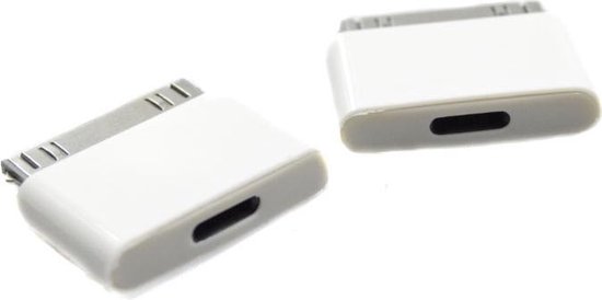 Lightning (8 Pin) Naar 30 Pin Kabel Adapter - Voor Apple / Ipad / iPhone |  bol.com