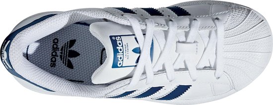 adidas Superstar Kids Sneakers - Ftwr White/Ftwr White/Legend Marine - Maat  30 | bol.com