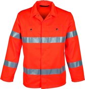 Havep 3133 Korte jas/Vest Fluo Oranje maat 48