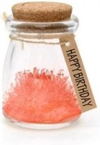 CKB ltd - Crystal Garden Kristallen kweken - Wenspotje Verjaardag - Happy Birthday