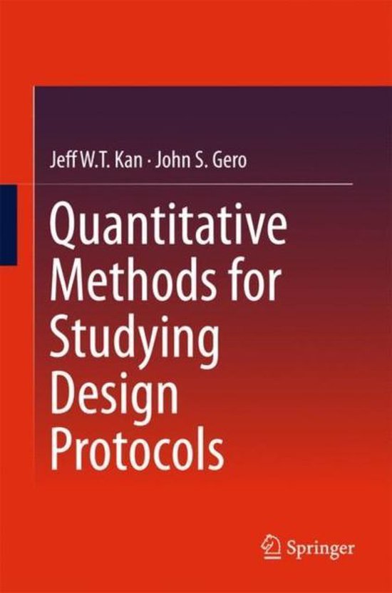 Quantitative Methods for Studying Design Protocols - cover