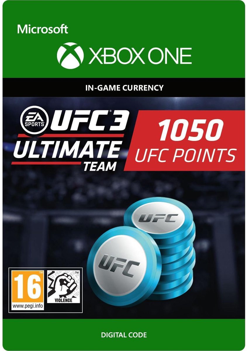 UFC 3: 1050 UFC Points - Xbox One - Consumable