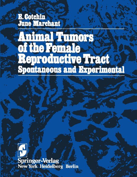 Medicine (R0) - Animal Tumors of the Female Reproductive Tra ... - cover