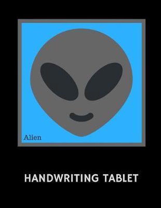 Alien Handwriting Tablet, 1570 Publishing | 9781729376140 | Boeken ...