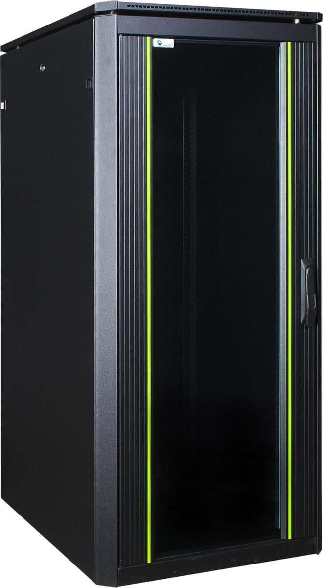 Logon 26U W=600Mm D=800Mm H=1342Mm Data Line Black